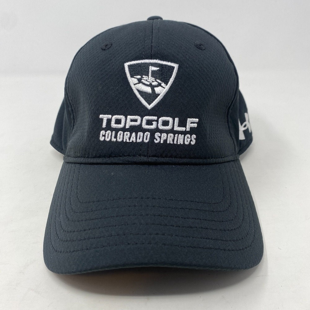 Under Armour Top Golf Black Golf Hat Cap Adjustable Colorado Springs, CO